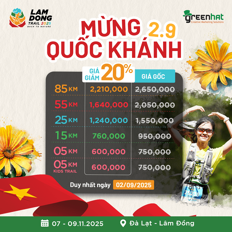 Giải chạy Lamdong Trail 2025