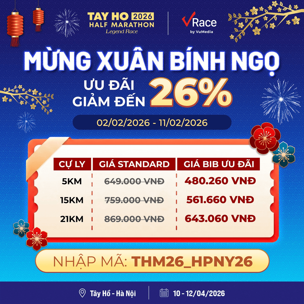 Tay Ho Half Marathon 2026