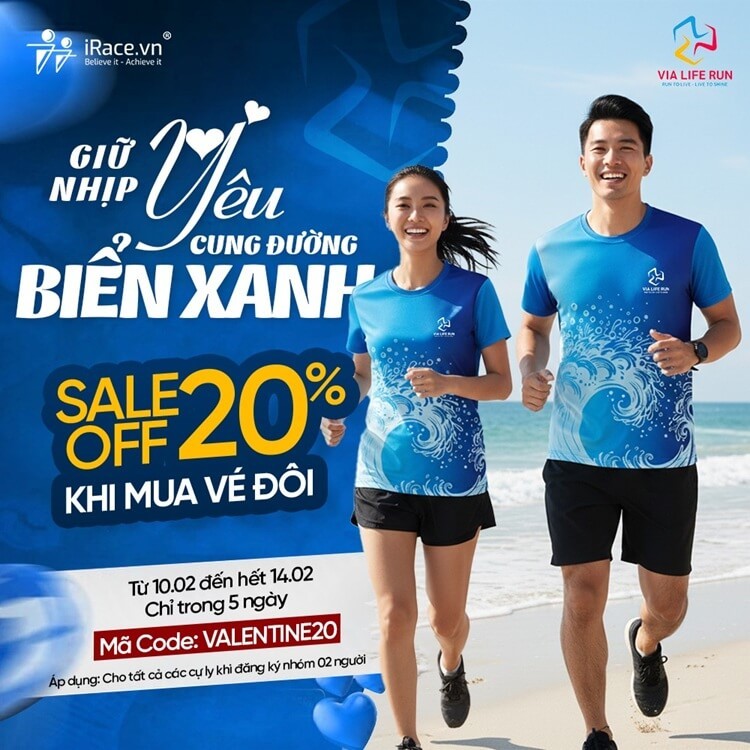 Via Life Run Marathon - Sầm Sơn Biển Xanh 2026