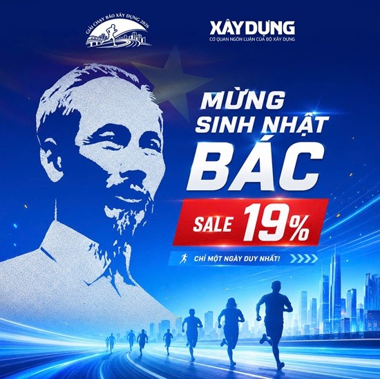 GIẢI CHẠY BÁO XÂY DỰNG 2026 - VỮNG BƯỚC KIẾN TẠO TƯƠNG LAI