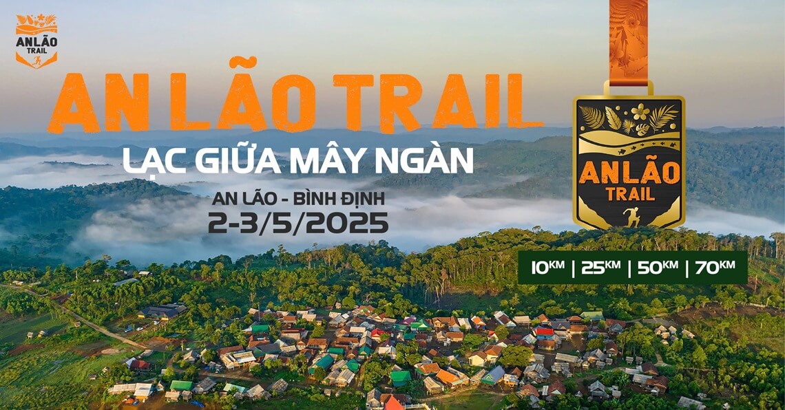 Top 5 giải chạy bộ tháng 5/2025 không thể bỏ lỡ 2 Giải chạy An Lão Trail 2025 - Lạc Giữa Mây Ngàn