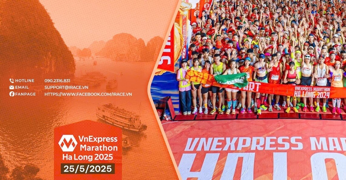 Top 5 giải chạy bộ tháng 5/2025 không thể bỏ lỡ 5 Giải chạy VnExpress Marathon Halong 2025