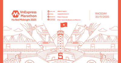 Giải chạy VnExpress Marathon Hanoi Midnight 2025