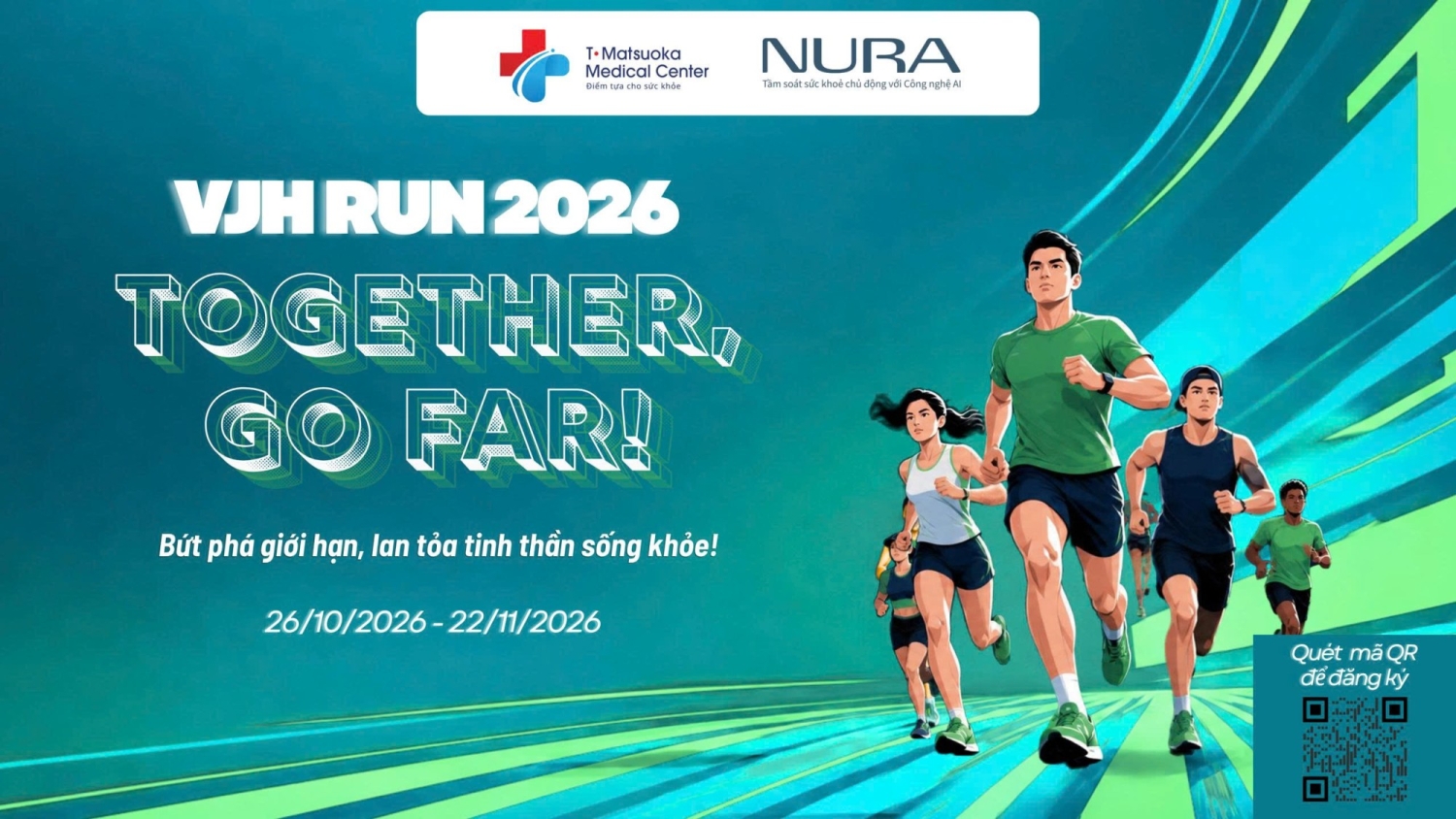 TMC - NURA Run 2026, Together, We go far.